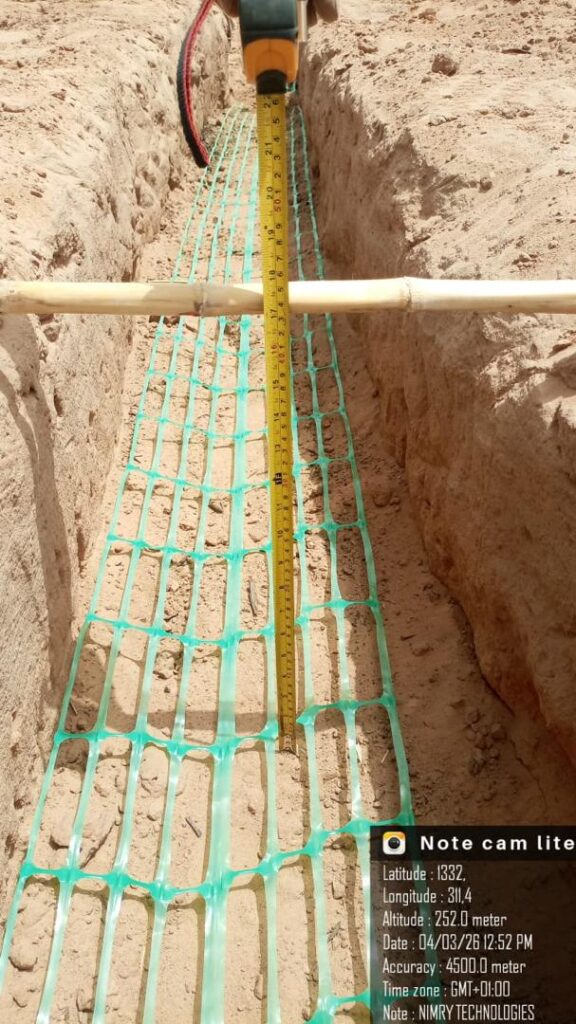 Tirage de fibre optique axe Dosso–Doutchi 193km