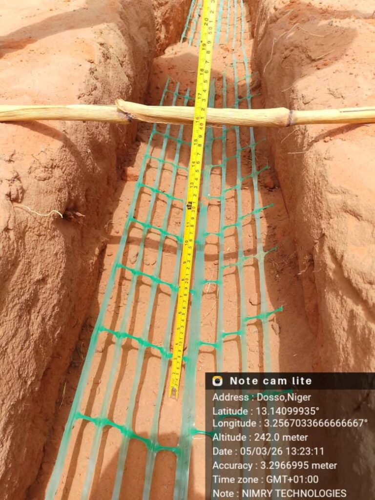 Tirage de fibre optique axe Dosso–Doutchi 193km