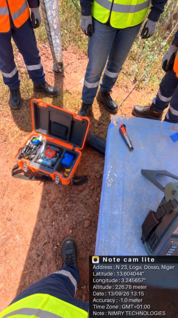 Connexion et mise en service DWDM – Axe Dosso–Loga–Doutchi